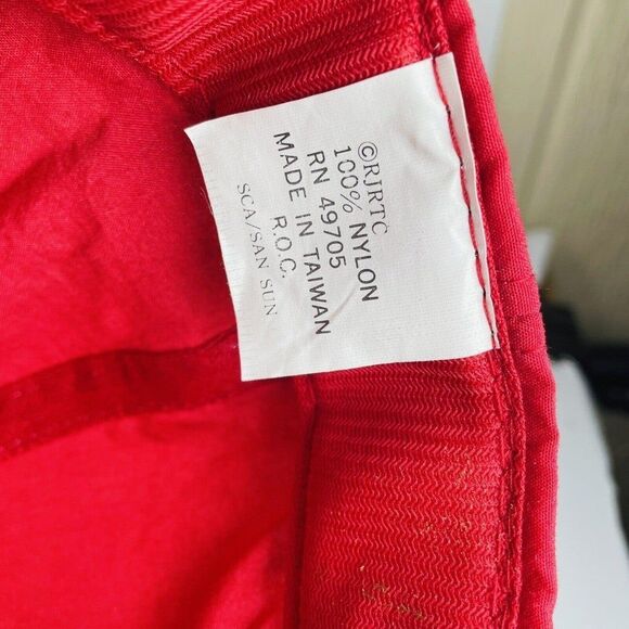 WINSTON The Wrap Embroidered Logo Nylon Snapback Trucker Hat Racing Retro VTG - Picture 6 of 8